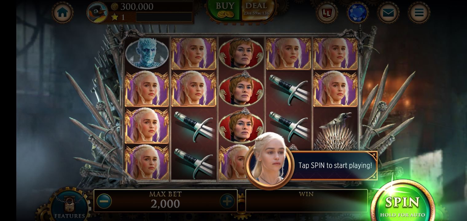 Game of thrones slot machine